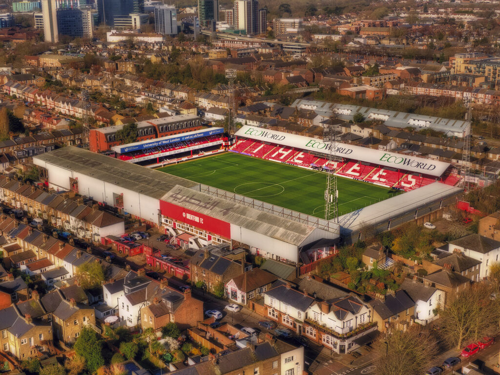 Griffin Park - Ph BBC